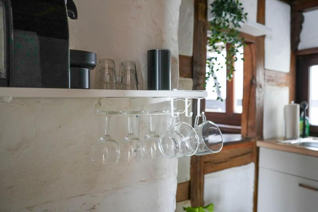Charmante Fachwerk Wohnung Mit Terrasse In Der Altstadt Koblenz  Exterior foto